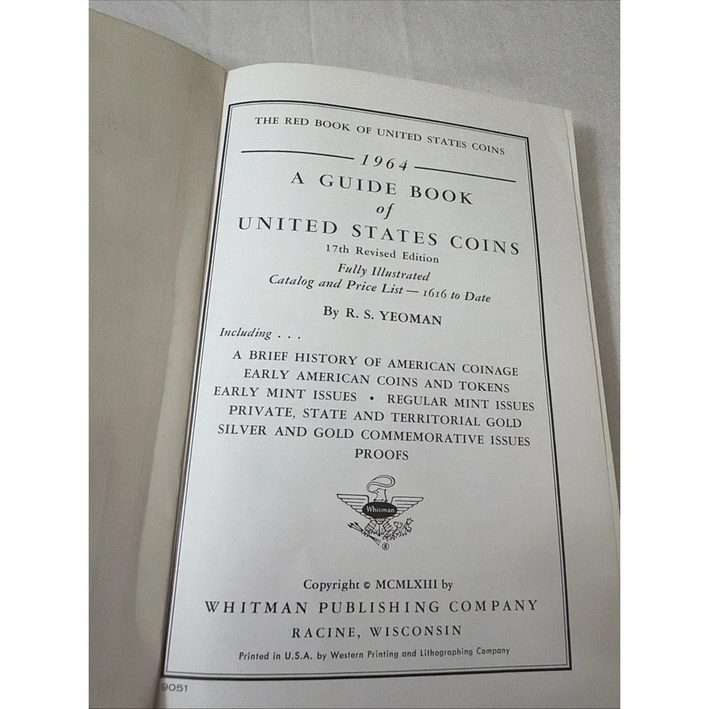 1964 GUIDE BOOK OF UNITED STATES COINS‎ 17th EDITION 